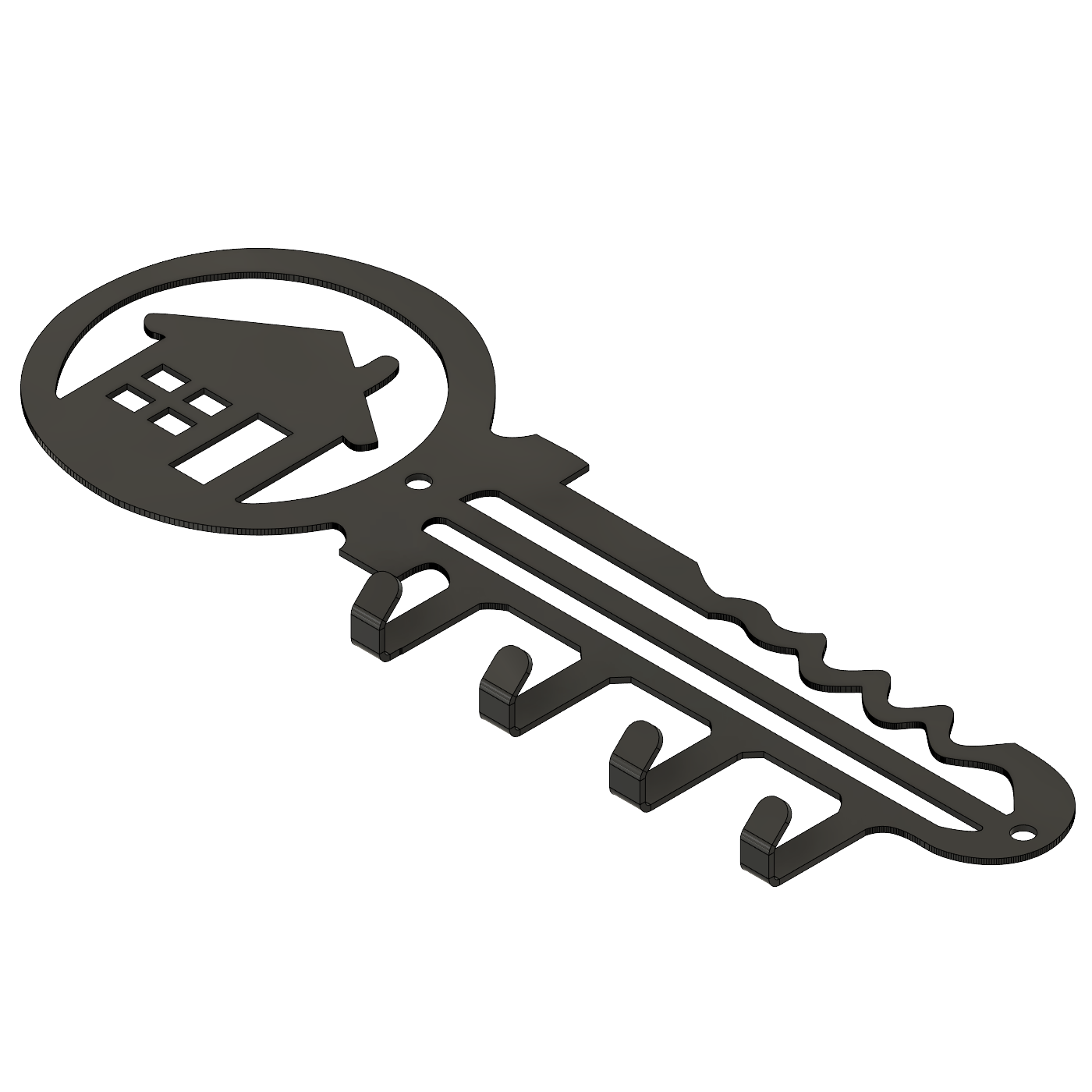 Metallinen seinänaulakko Avain jossa avaimen muotoinen siluetti yhdistää designin ja käytännöllisyyden. Suomessa valmistettu laserleikattu naulakko sopii eteiseen keittiöön tai työtilaan ja toimii myös lahjana. Tyylikäs ja kestävä sisustuselementti kotiin.